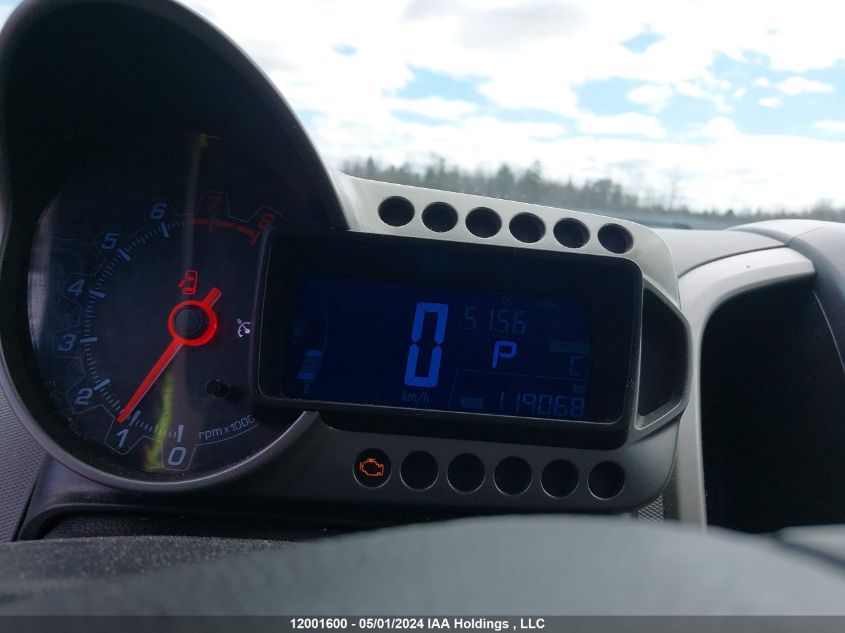 2013 Chevrolet Sonic VIN: 1G1JC6EH0D4208383 Lot: 12001600