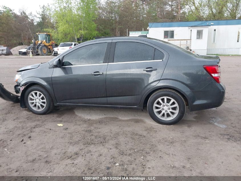 2018 Chevrolet Sonic VIN: 1G1JD5SH7J4108126 Lot: 12001607