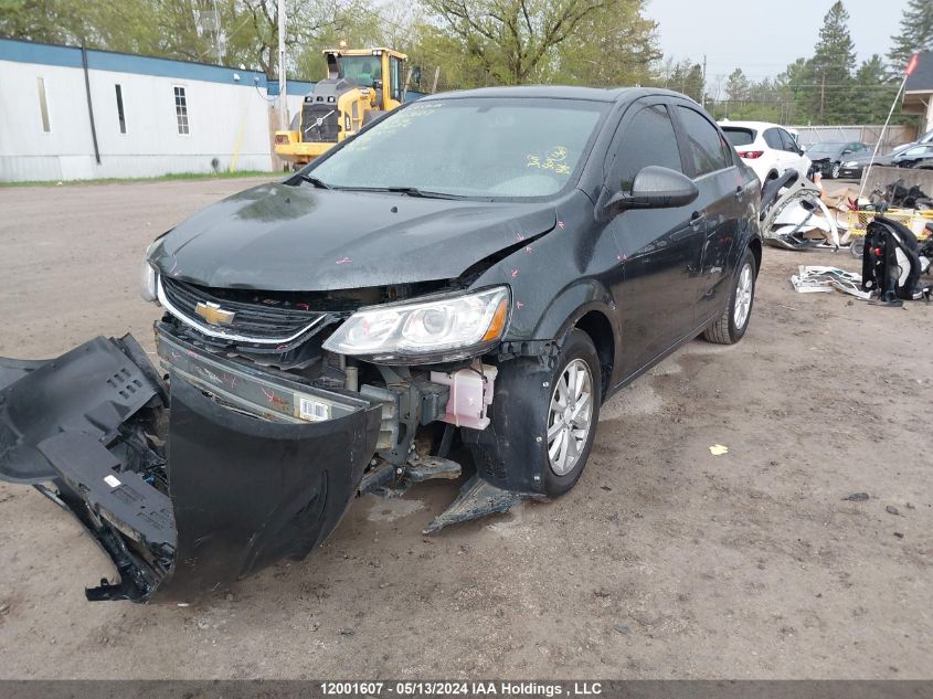 2018 Chevrolet Sonic VIN: 1G1JD5SH7J4108126 Lot: 12001607