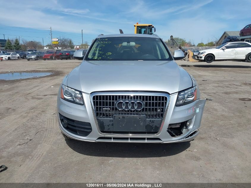 2012 Audi Q5 VIN: WA1VFCFP1CA082985 Lot: 12001611