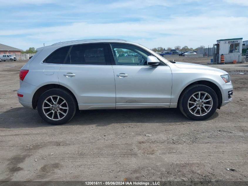 2012 Audi Q5 VIN: WA1VFCFP1CA082985 Lot: 12001611