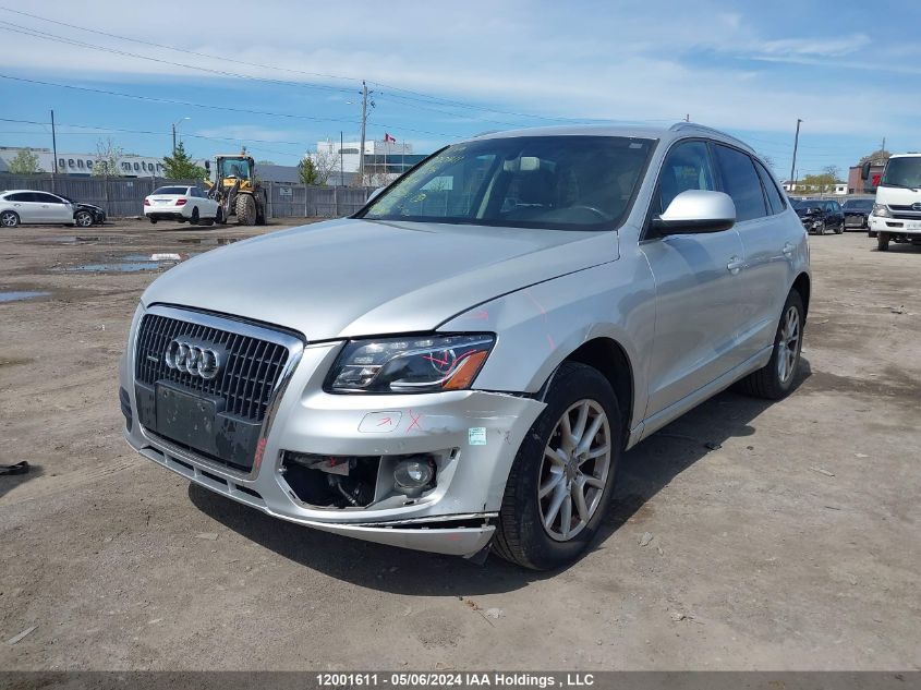 2012 Audi Q5 VIN: WA1VFCFP1CA082985 Lot: 12001611