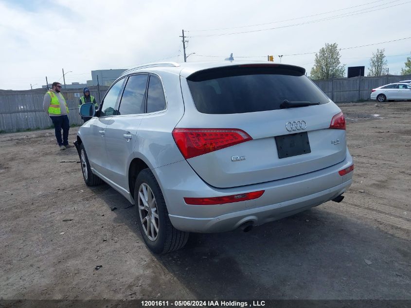 2012 Audi Q5 VIN: WA1VFCFP1CA082985 Lot: 12001611