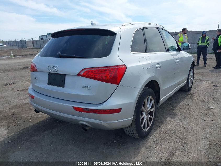 2012 Audi Q5 VIN: WA1VFCFP1CA082985 Lot: 12001611