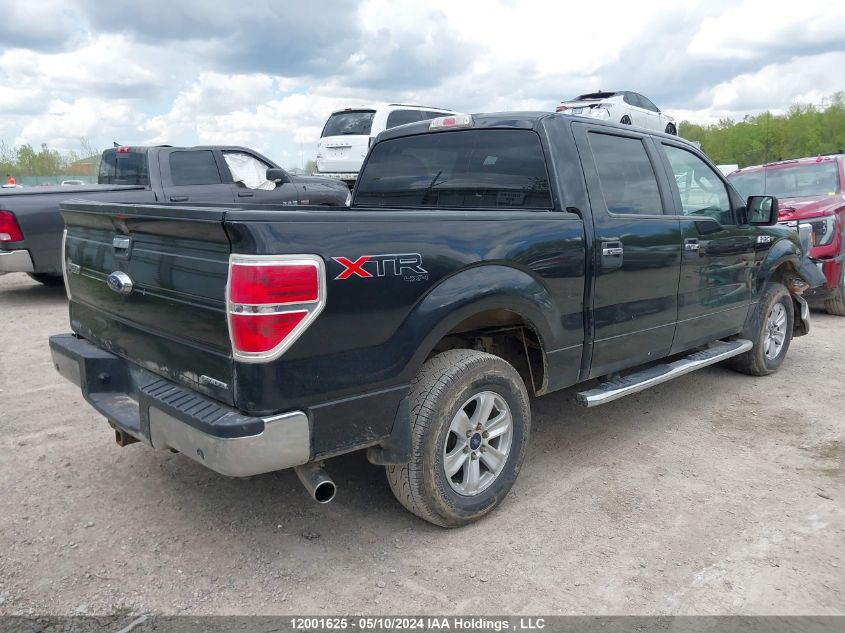 2014 Ford F150 Supercrew VIN: 1FTFW1EFXEFC36560 Lot: 12001625