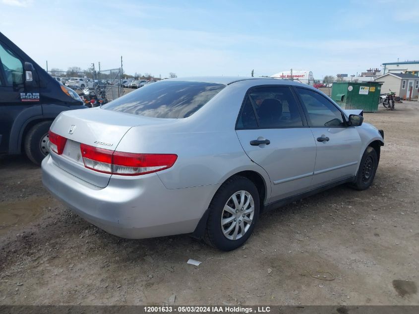 2004 Honda Accord Dx VIN: 1HGCM56114A809166 Lot: 12001633