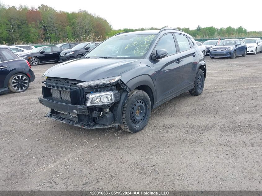 2021 Hyundai Kona Sel VIN: KM8K2CAA5MU611325 Lot: 12001638