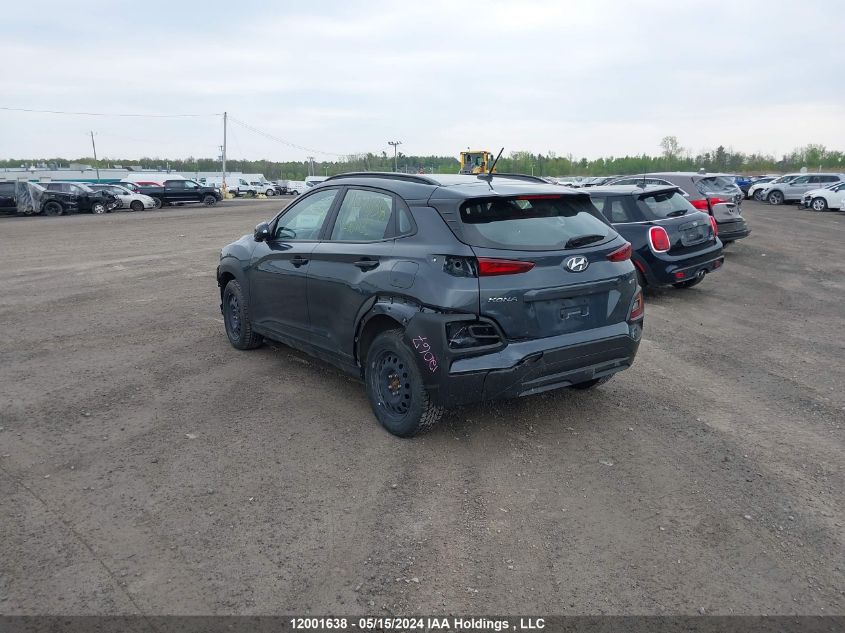 2021 Hyundai Kona Sel VIN: KM8K2CAA5MU611325 Lot: 12001638