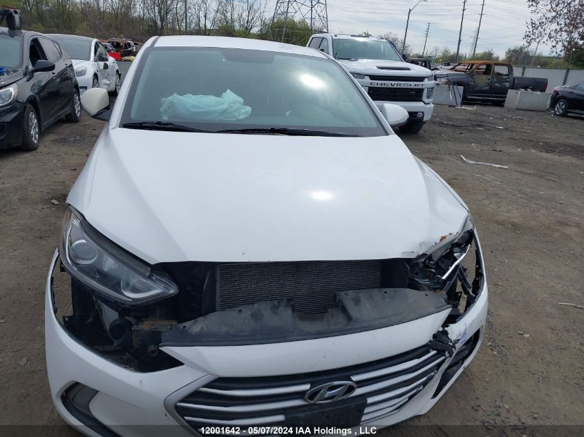 2017 Hyundai Elantra Gl VIN: KMHD84LF4HU093543 Lot: 12001642