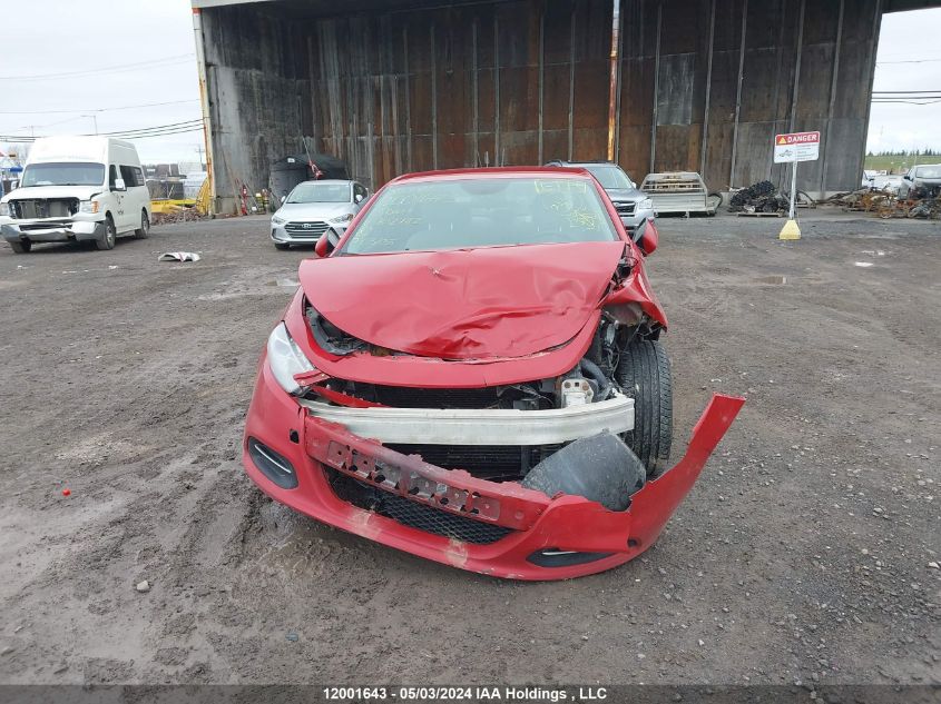 2013 Dodge Dart Sxt/Rallye VIN: 1C3CDFBH8DD702772 Lot: 12001643