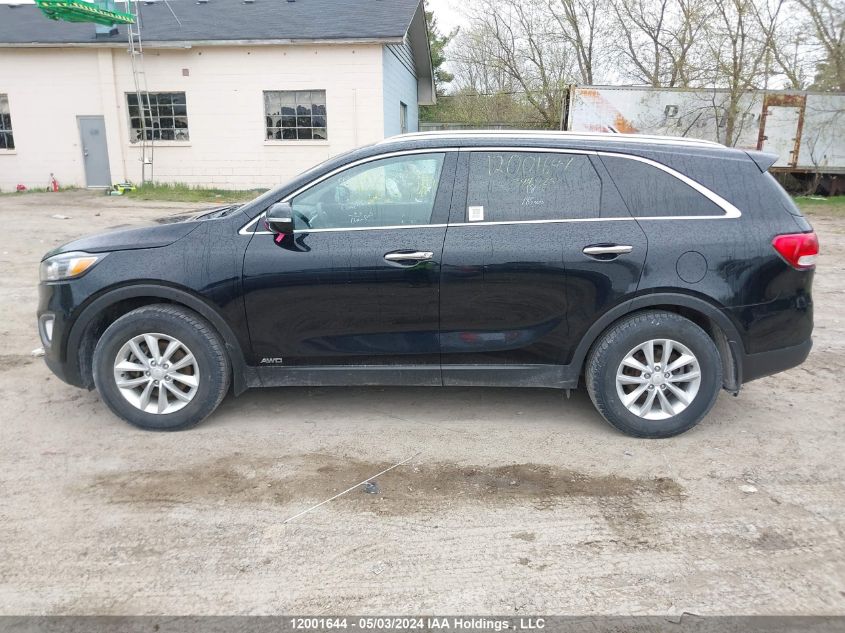 2018 Kia Sorento VIN: 5XYPGDA36JG344826 Lot: 12001644