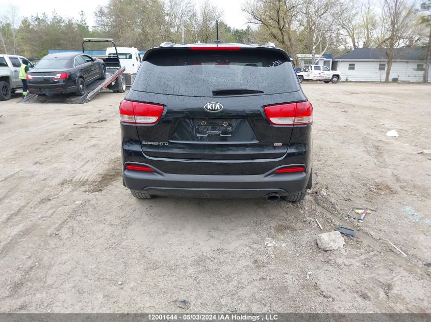 2018 Kia Sorento VIN: 5XYPGDA36JG344826 Lot: 12001644