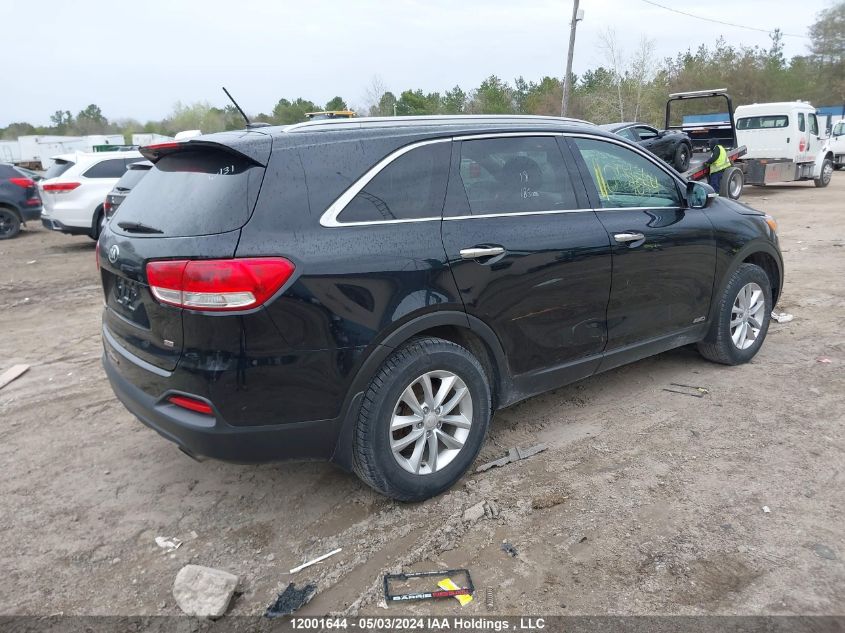 2018 Kia Sorento VIN: 5XYPGDA36JG344826 Lot: 12001644