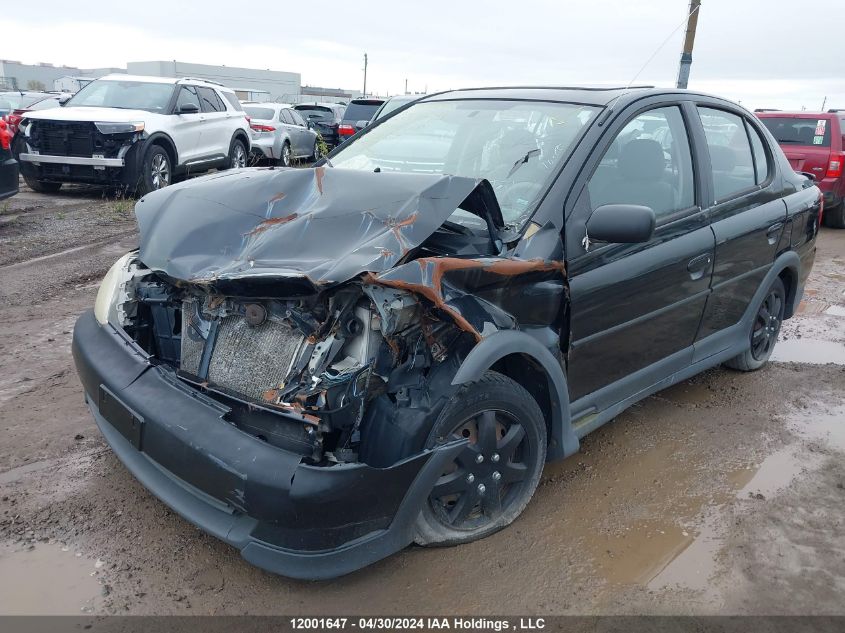 2000 Toyota Echo VIN: JTDBT1231Y0032867 Lot: 12001647