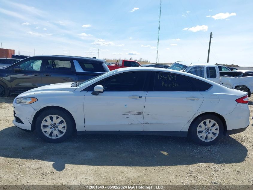 2014 Ford Fusion S VIN: 1FA6P0G7XE5371885 Lot: 12001649