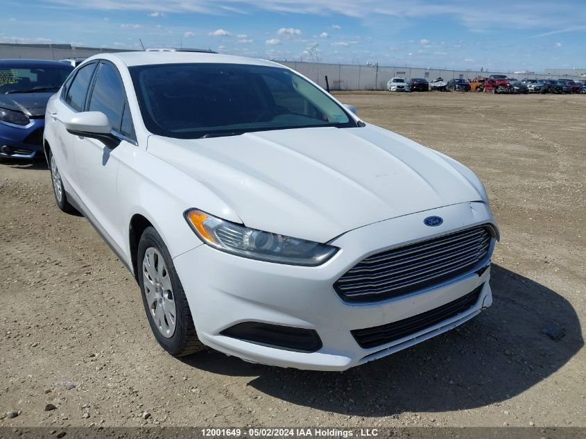 2014 Ford Fusion S VIN: 1FA6P0G7XE5371885 Lot: 12001649