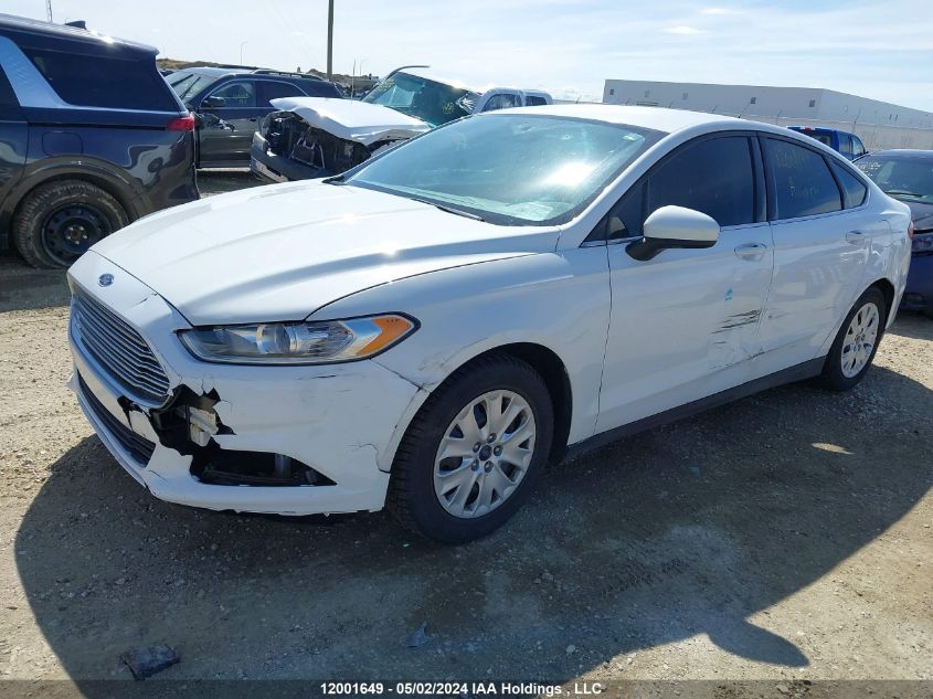 2014 Ford Fusion S VIN: 1FA6P0G7XE5371885 Lot: 12001649