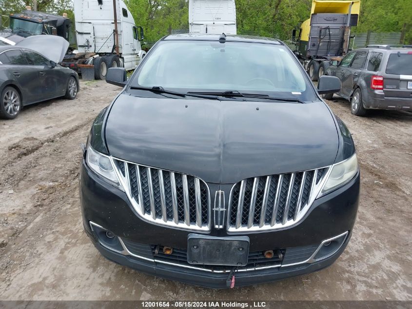 2011 Lincoln Mkx VIN: 2LMDJ8JK8BBJ05819 Lot: 12001654