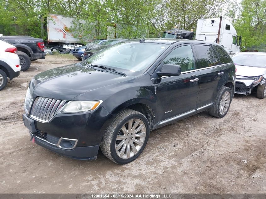 2011 Lincoln Mkx VIN: 2LMDJ8JK8BBJ05819 Lot: 12001654