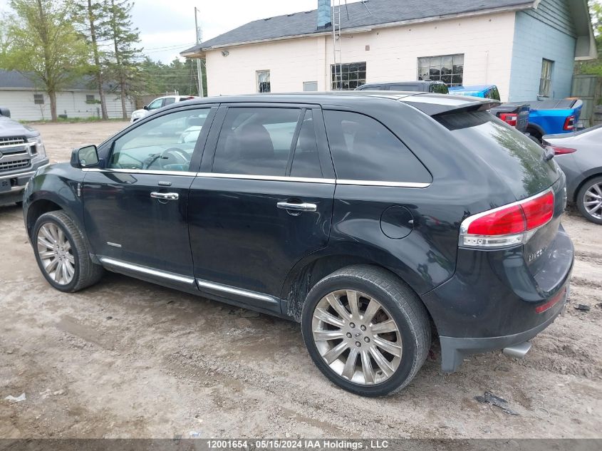 2011 Lincoln Mkx VIN: 2LMDJ8JK8BBJ05819 Lot: 12001654