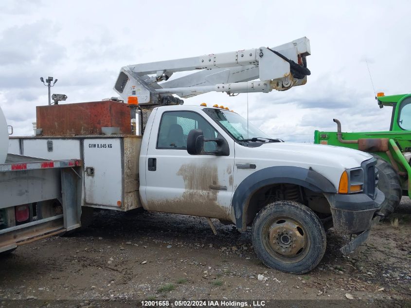 2006 Ford F550 Super Duty VIN: 1FDAF57P76EC94541 Lot: 12001658