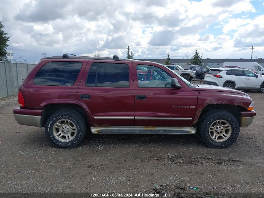 2001 Dodge Durango VIN: 1B4HS28N51F551819 Lot: 12001664