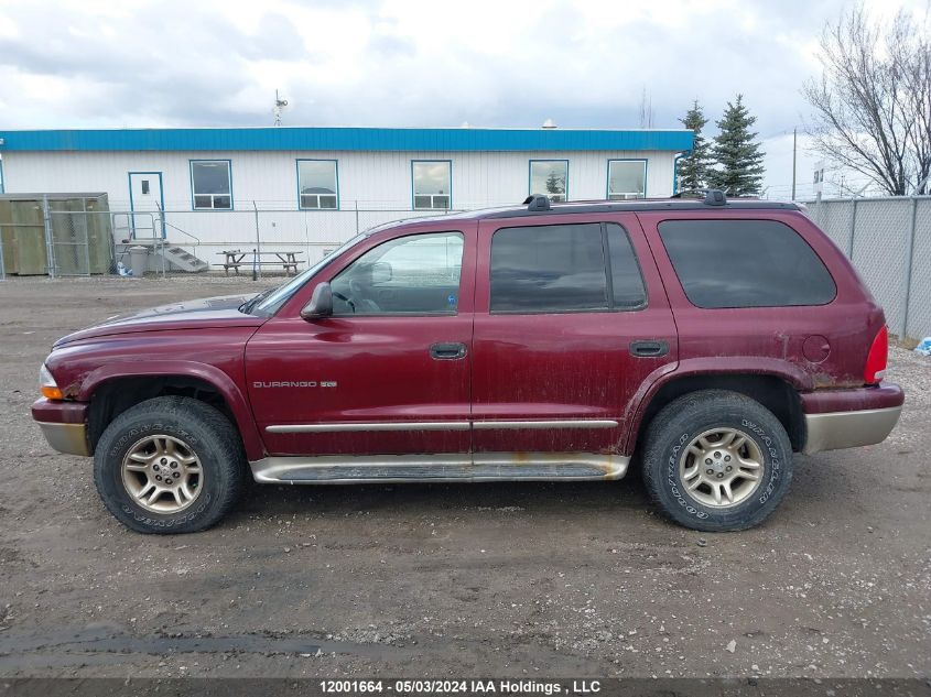 2001 Dodge Durango VIN: 1B4HS28N51F551819 Lot: 12001664