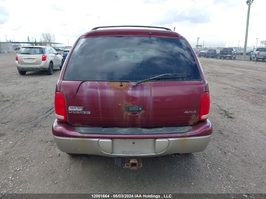 2001 Dodge Durango VIN: 1B4HS28N51F551819 Lot: 12001664