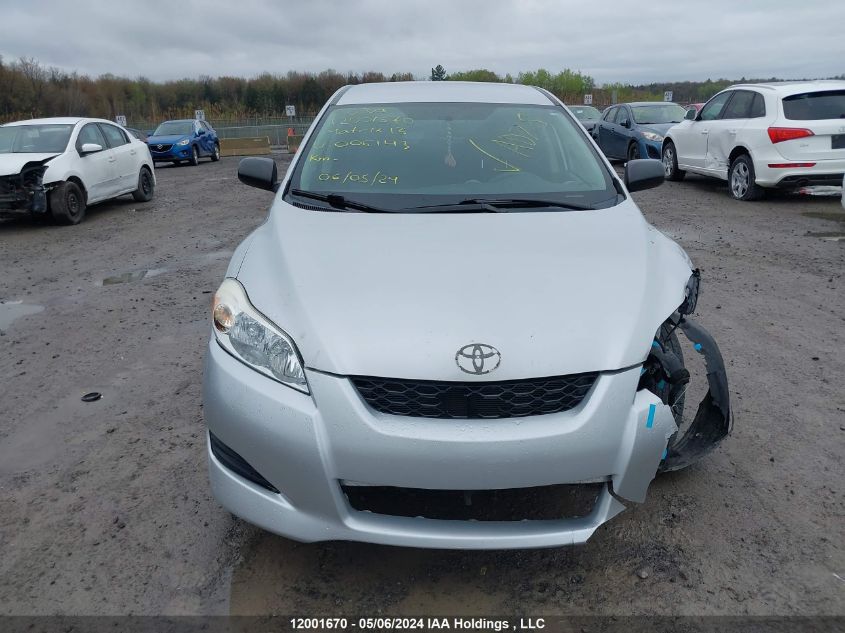 2013 Toyota Matrix VIN: 2T1KU4EE0DC006143 Lot: 12001670