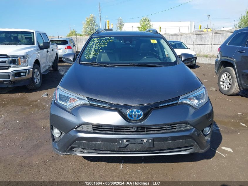 2018 Toyota Rav4 Hv Limited VIN: JTMDJREV0JD225469 Lot: 12001684