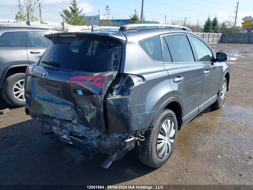 2018 Toyota Rav4 Hv Limited VIN: JTMDJREV0JD225469 Lot: 12001684