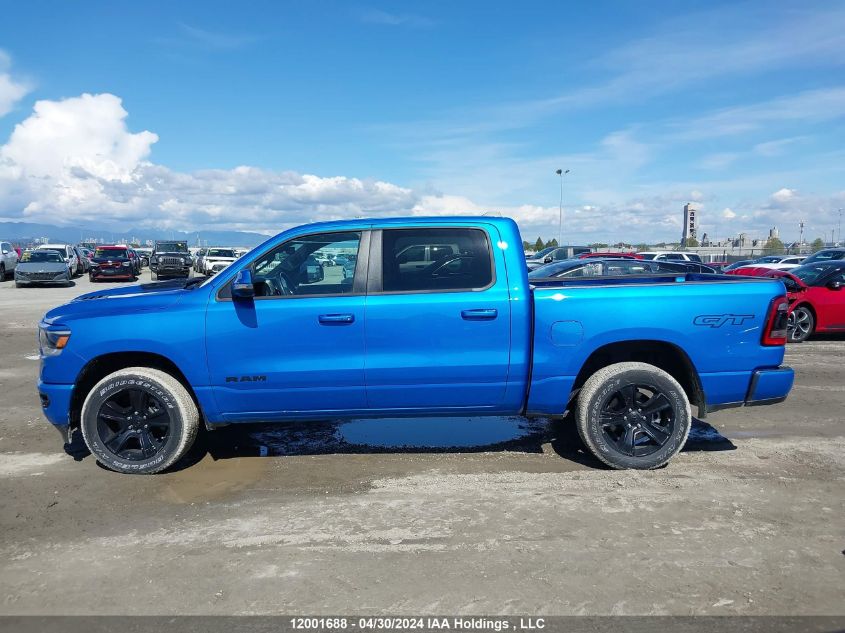 2022 Ram 1500 Sport VIN: 1C6SRFVT6NN469180 Lot: 12001688