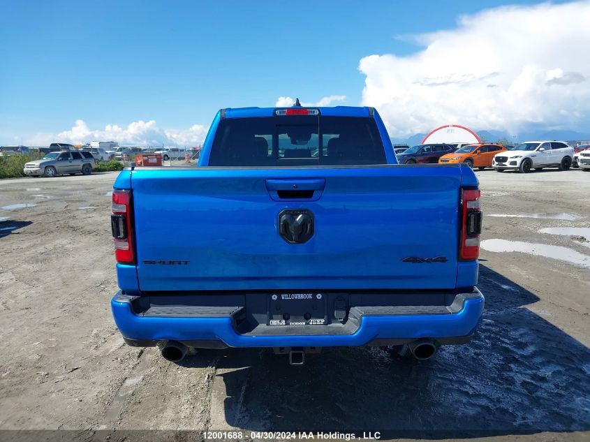 2022 Ram 1500 Sport VIN: 1C6SRFVT6NN469180 Lot: 12001688