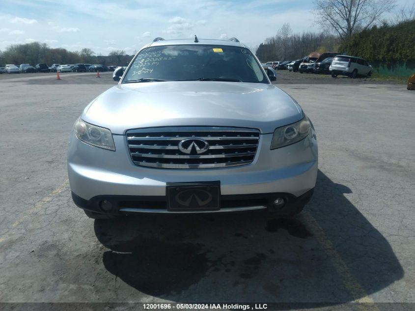 2006 Infiniti Fx35 VIN: JNRAS08W36X202855 Lot: 12001696