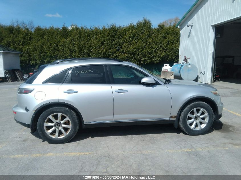 2006 Infiniti Fx35 VIN: JNRAS08W36X202855 Lot: 12001696