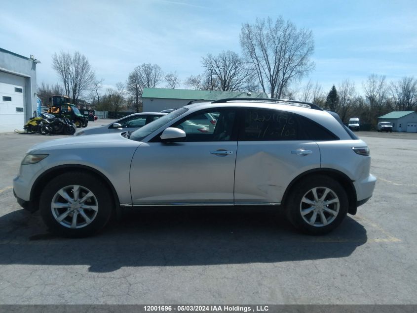 2006 Infiniti Fx35 VIN: JNRAS08W36X202855 Lot: 12001696