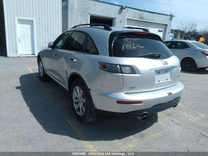 2006 Infiniti Fx35 VIN: JNRAS08W36X202855 Lot: 12001696