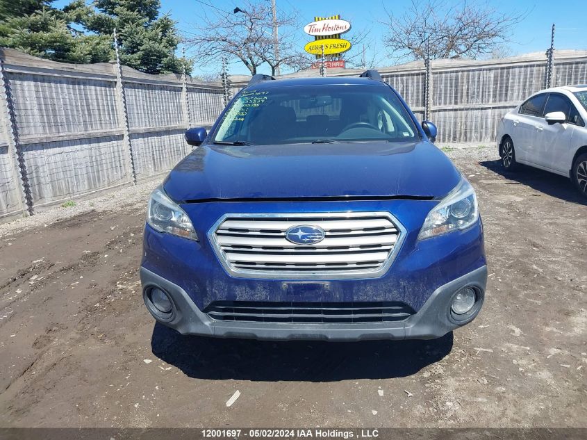 2017 Subaru Outback 2.5I Premium VIN: 4S4BSCDC9H3233339 Lot: 12001697