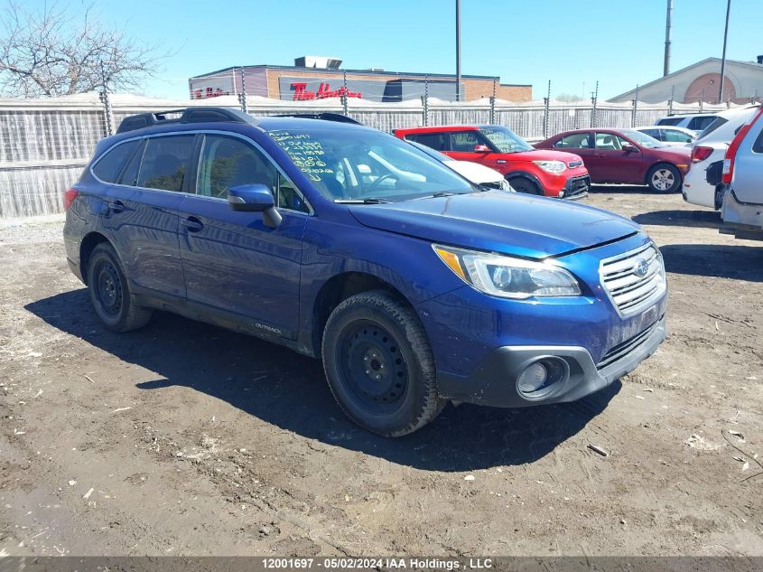 2017 Subaru Outback 2.5I Premium VIN: 4S4BSCDC9H3233339 Lot: 12001697