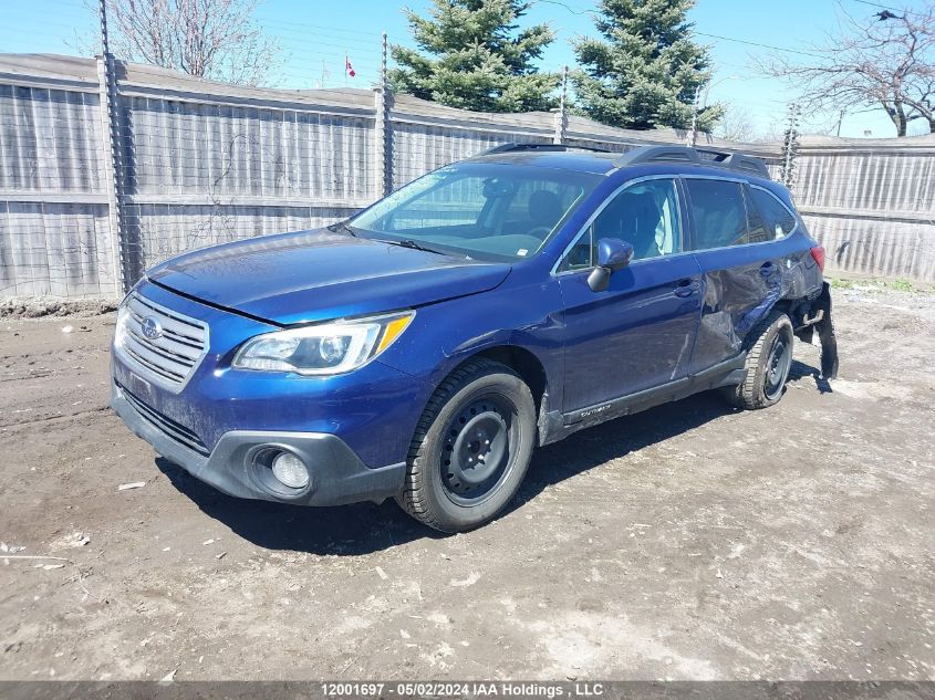 2017 Subaru Outback 2.5I Premium VIN: 4S4BSCDC9H3233339 Lot: 12001697