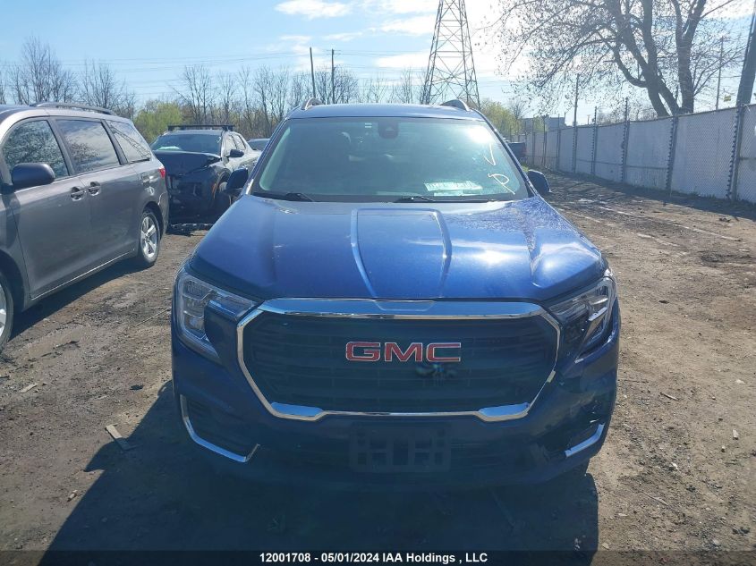 2022 GMC Terrain Sle VIN: 3GKALTEV3NL153374 Lot: 12001708