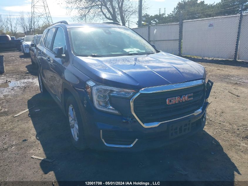 2022 GMC Terrain Sle VIN: 3GKALTEV3NL153374 Lot: 12001708