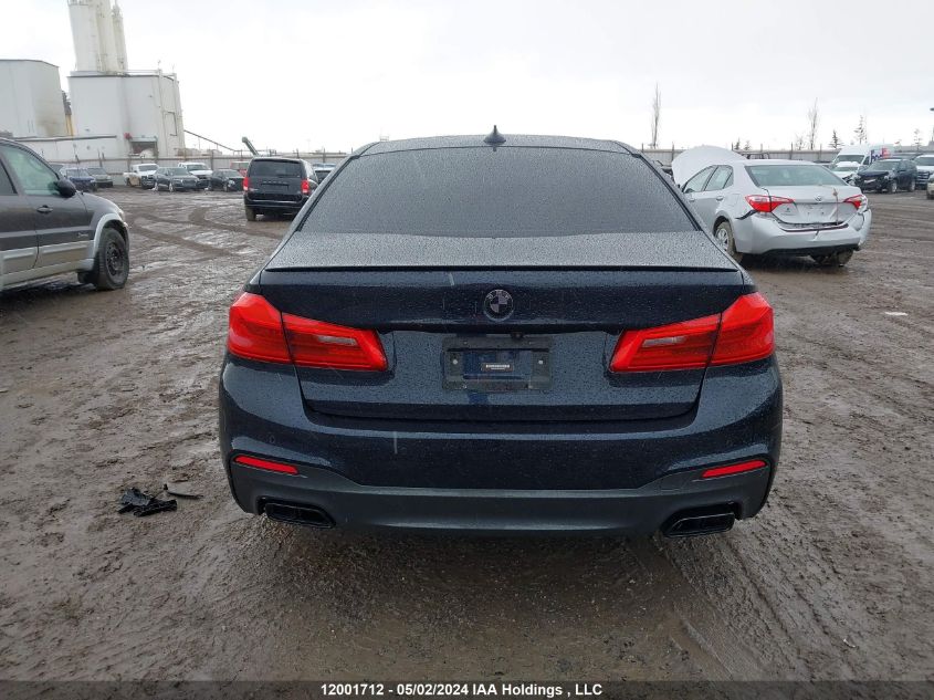 2018 BMW 5 Series VIN: WBAJB9C51JB035675 Lot: 12001712