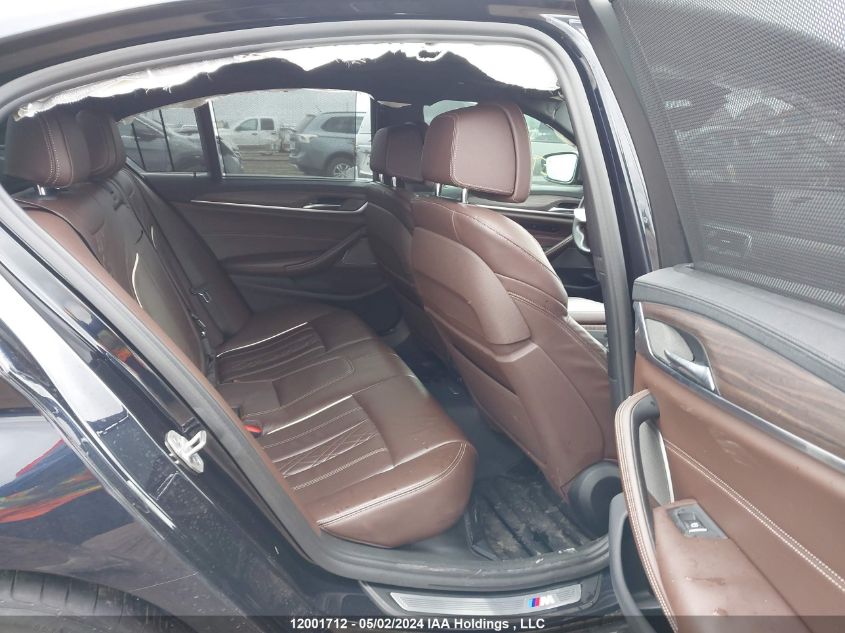 2018 BMW 5 Series VIN: WBAJB9C51JB035675 Lot: 12001712