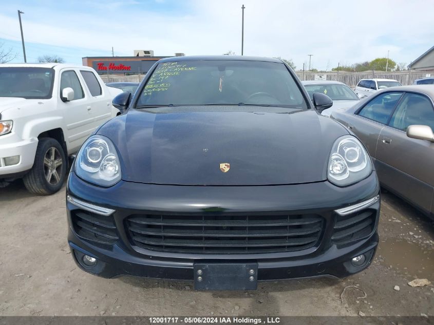 2017 Porsche Cayenne VIN: WP1AA2A29HKA88686 Lot: 12001717