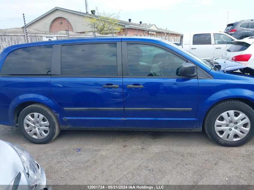 2013 Dodge Grand Caravan VIN: 2C4RDGBG7DR751168 Lot: 12001724