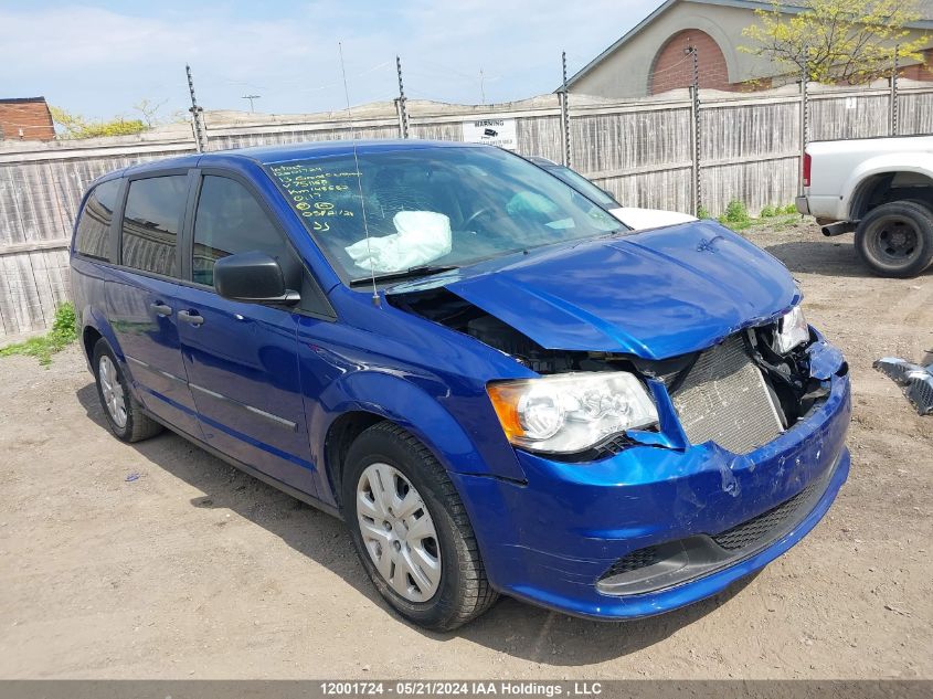 2013 Dodge Grand Caravan VIN: 2C4RDGBG7DR751168 Lot: 12001724