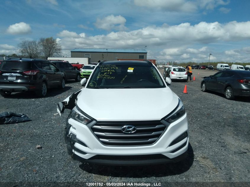 2018 Hyundai Tucson Se 2.0L VIN: KM8J3CA46JU609632 Lot: 12001752