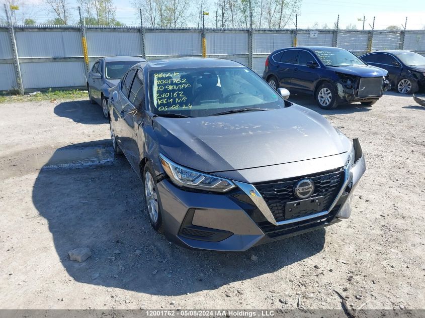 2020 Nissan Sentra VIN: 3N1AB8BV3LY240162 Lot: 12001762