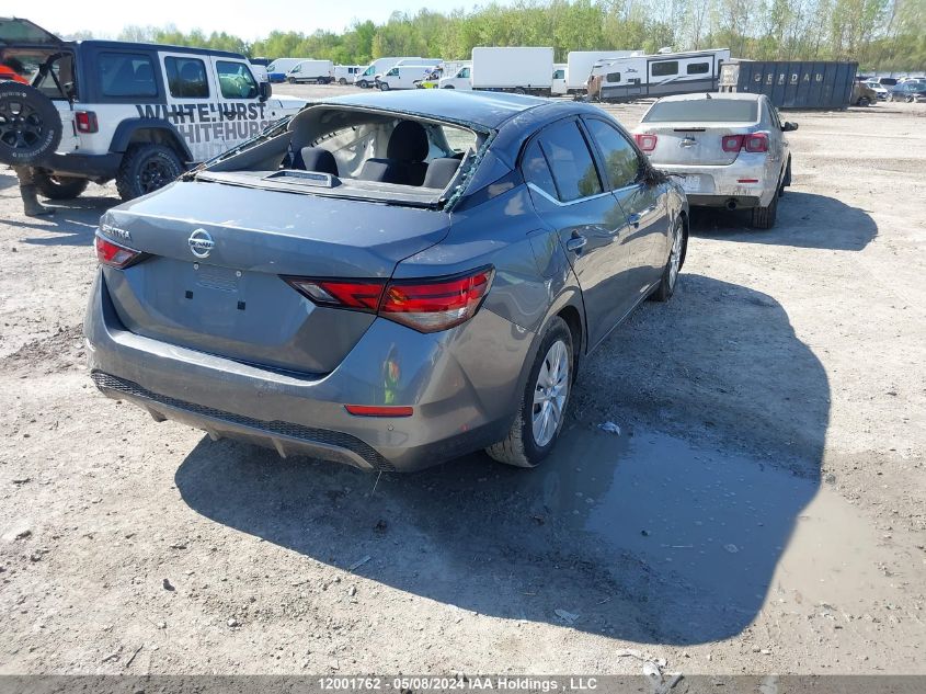 2020 Nissan Sentra VIN: 3N1AB8BV3LY240162 Lot: 12001762